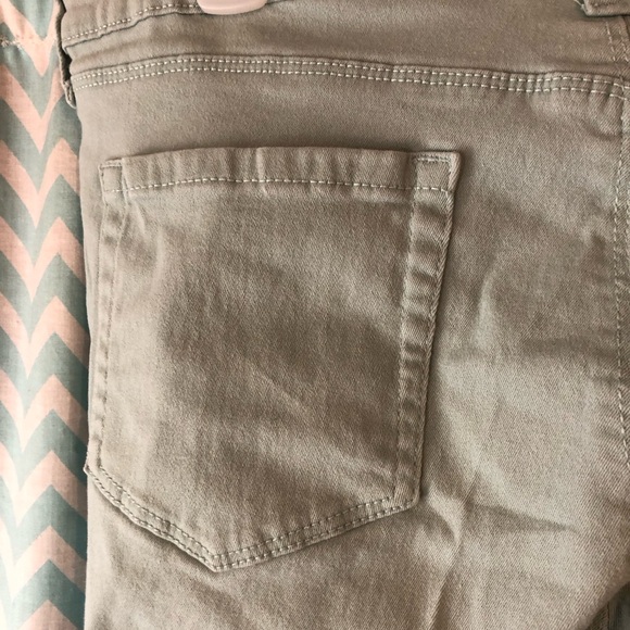 Style & Co plus size mint colored curvy skinny leg denim jeans - Picture 6 of 12